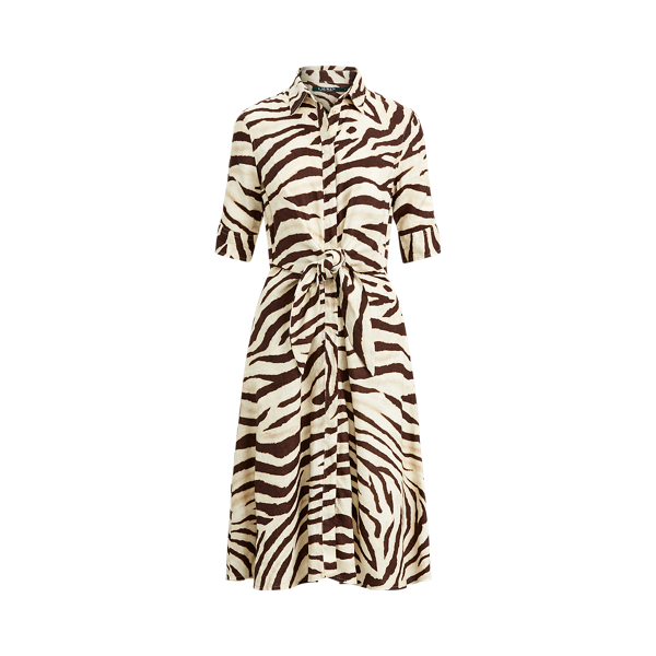 Print Linen Shirtdress Lauren 1