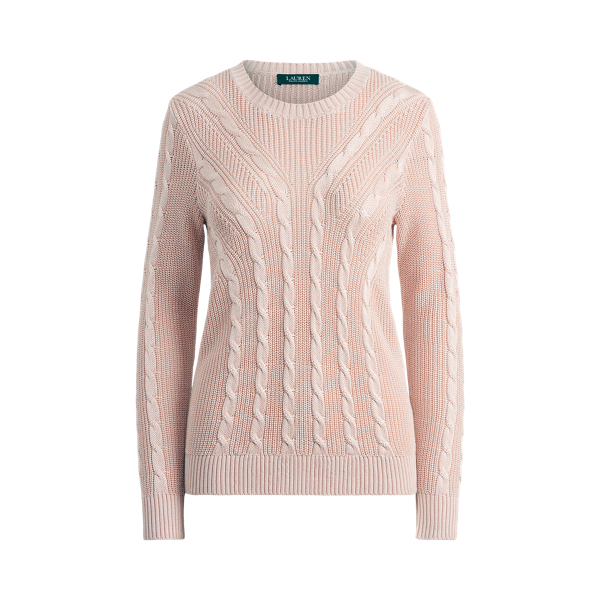 Cable-Knit Crewneck Sweater Lauren in 1