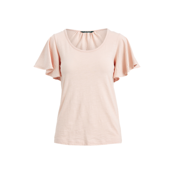 Cotton Scoopneck Tee Lauren 1