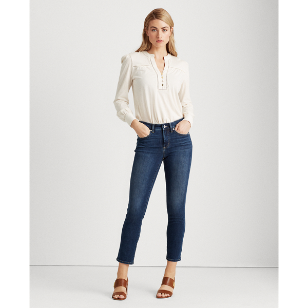 Mascarpone Cream Cotton Jersey Top Lauren 3