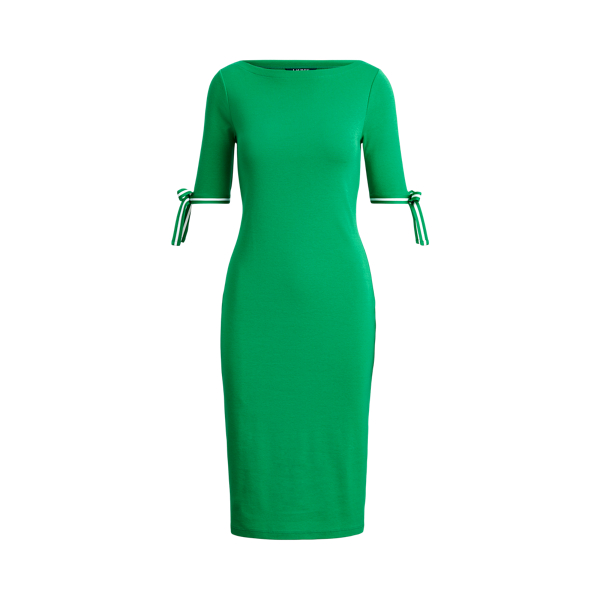 Baumwollkleid mit U-Boot-Ausschnitt Lauren in 1