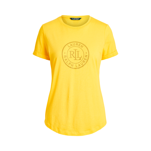 Dandelion Fields Logo Cotton Tee Lauren 2
