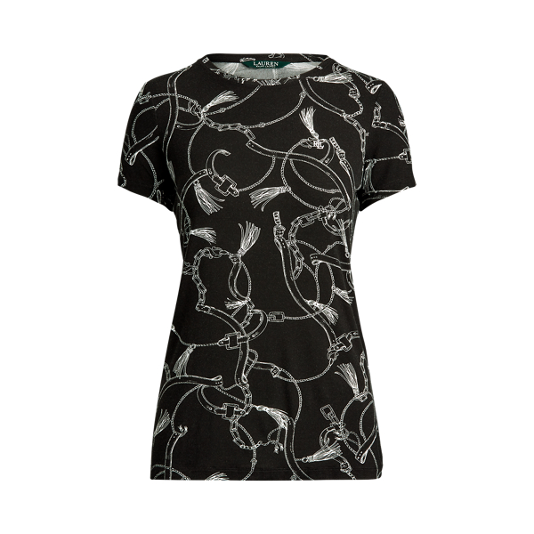 T-shirt &agrave; motif en jersey Lauren en 1