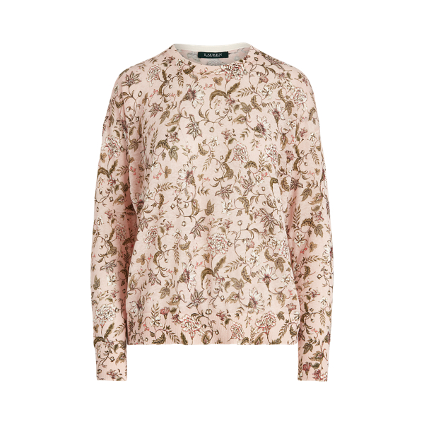 Floral Jersey Sweater Lauren em 1