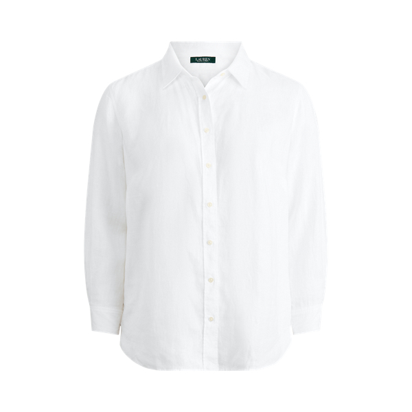 ラルフ・ローレン Lauren Ralph Lauren Linen Dolman-Sleeve Shirt レディース シャツ トップス White Linen Dolman-Sleeve Shirt | Ralph Lauren