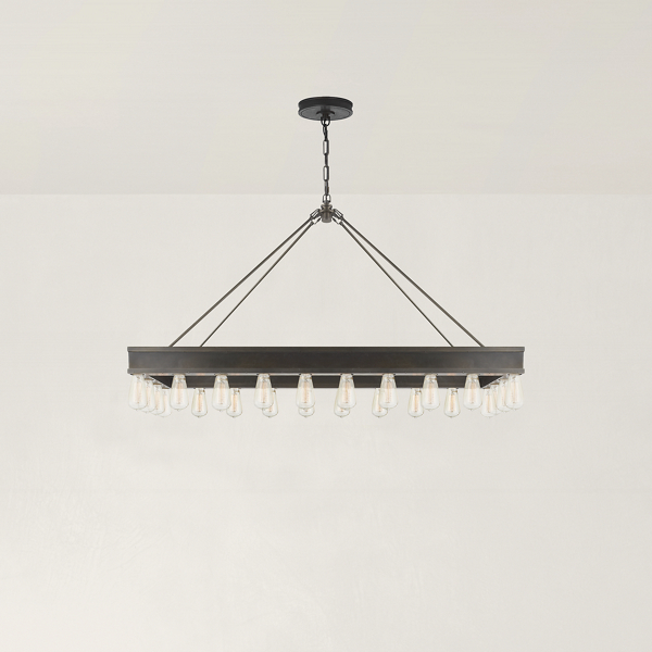 Lustre rectangulaire Roark