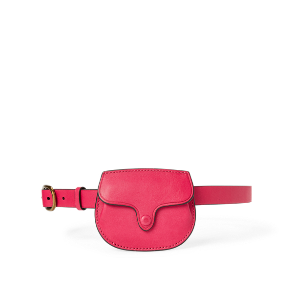 Peony Leather Skinny Belt Bag Polo Ralph Lauren 2