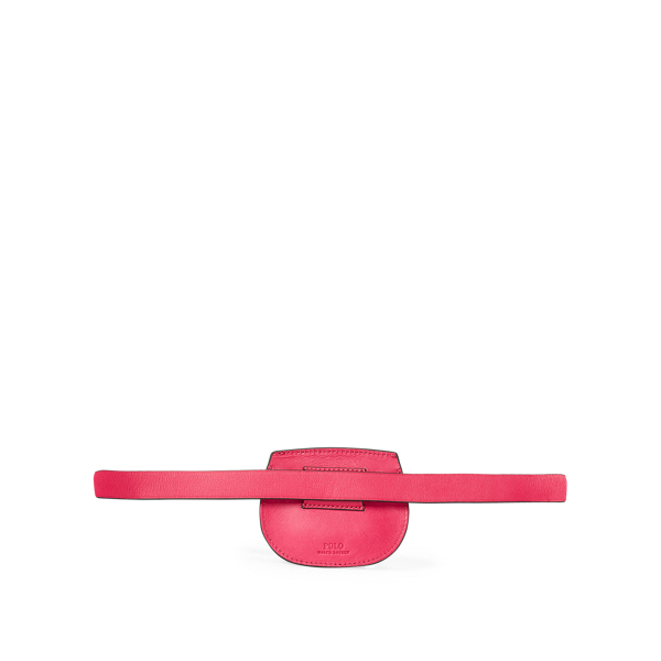 Peony Leather Skinny Belt Bag Polo Ralph Lauren 3