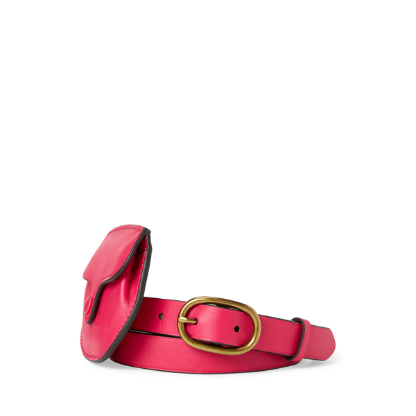 Leather Skinny Belt Bag Polo Ralph Lauren in 1