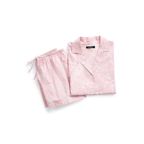 Paisley Modal Boxer Pyjama Set Lauren 1