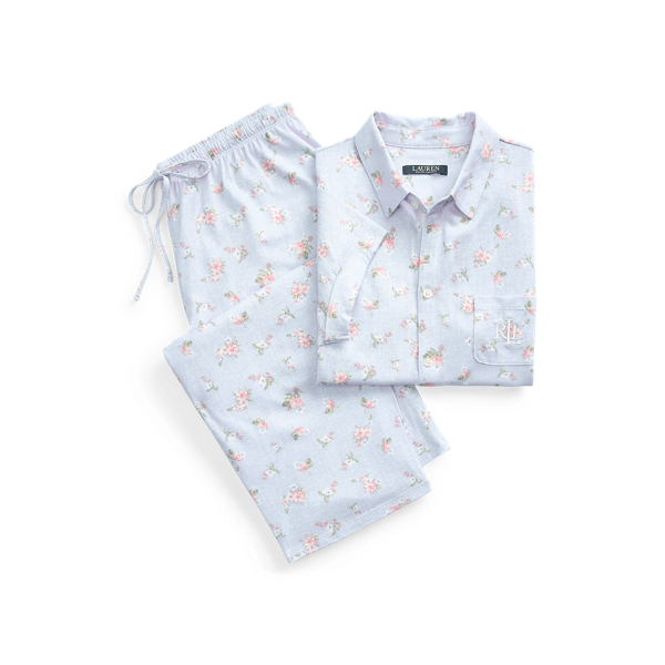 Pigiama Capri in cotone con stampa Lauren in 1