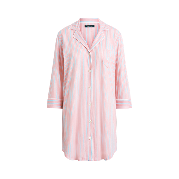 Cotton-Blend Sleep Shirt Lauren 1
