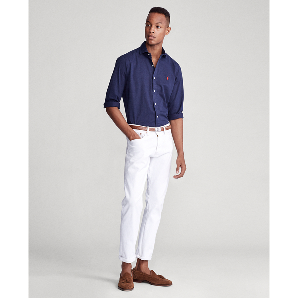 Cruise Navy Classic Fit Twill Shirt Polo Ralph Lauren 3