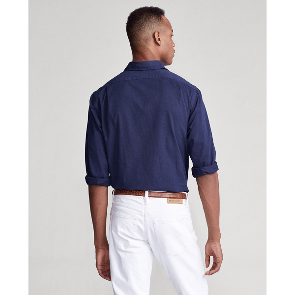 Cruise Navy Classic Fit Twill Shirt Polo Ralph Lauren 4