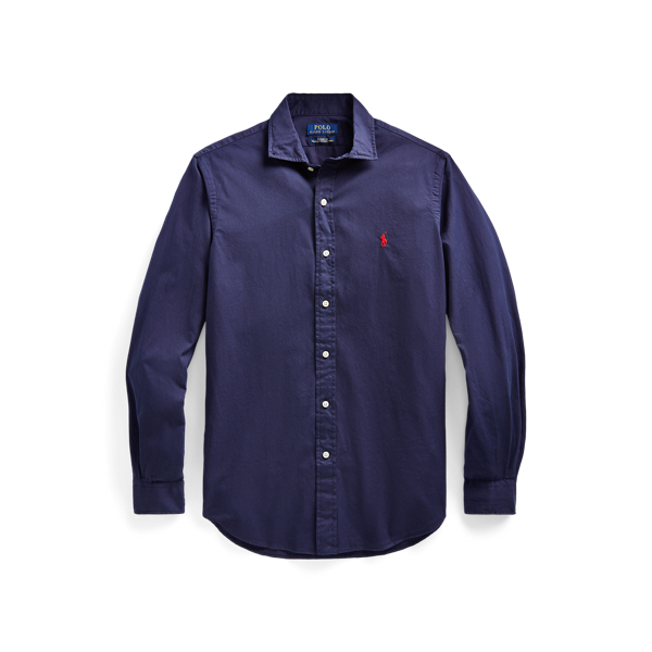Cruise Navy Classic Fit Twill Shirt Polo Ralph Lauren 2