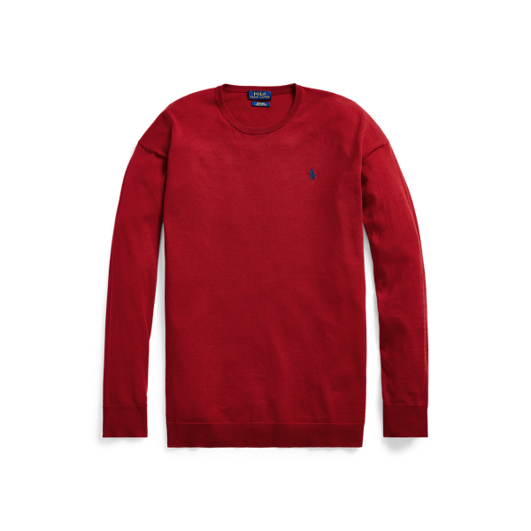 Pull en coton &agrave; manches longues Polo Ralph Lauren en 1