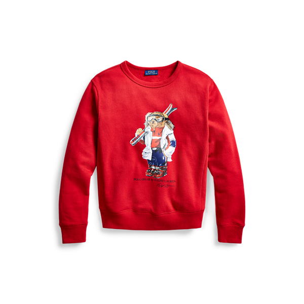Ski Bear Fleece Sweatshirt Polo Ralph Lauren em 1