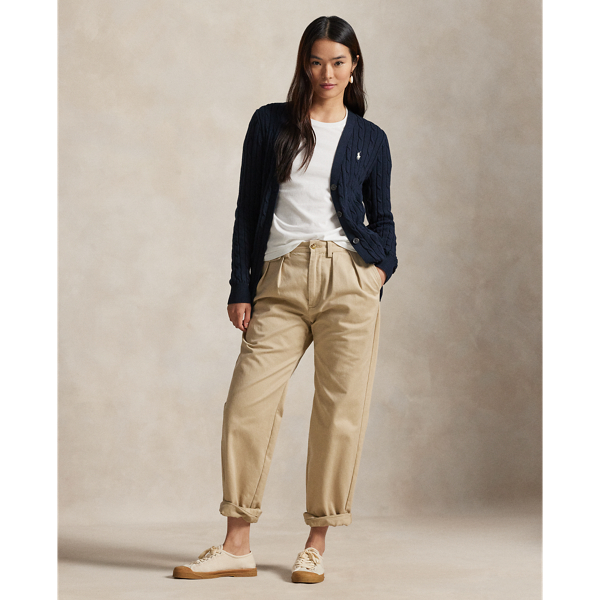 Hunter Navy Cotton Cardigan Polo Ralph Lauren 3