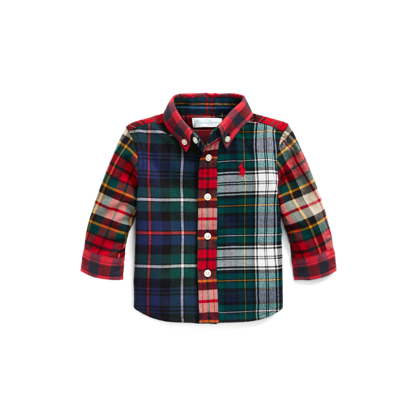 Chemise Fun en coton &eacute;cossais Baby Boy en 1