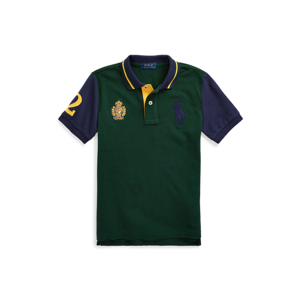 Big Pony Cotton Mesh Polo Boys 1.5-6 Years 1