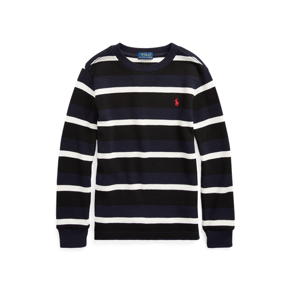 Waffle-Knit Cotton-Blend Tee Boys 1.5-6 Years em 1