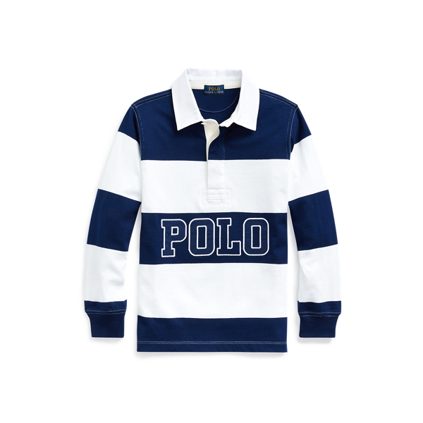 Striped Cotton Jersey Rugby Boys 1.5-6 Years in 1