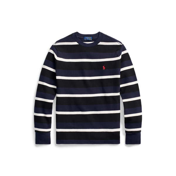 Waffle-Knit Cotton-Blend Tee Boys 6-14 Years em 1