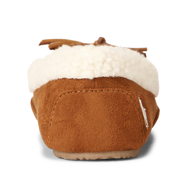 特価 !! Polo Ralph Lauren Faux-Fur-Lined Slippers Polo Ralph Lauren Faux Fur Slide Slippers - Walmart.com