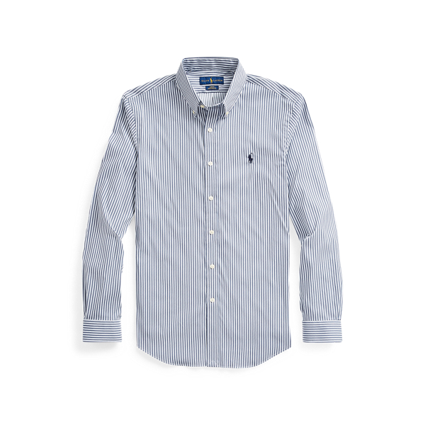 Navy Multi/White Slim Fit Performance Shirt Polo Ralph Lauren 2