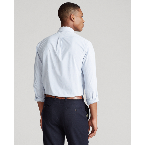 Blue/White Slim Fit Performance Shirt Polo Ralph Lauren 5