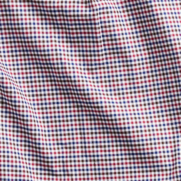 Raspberry/Mocha Classic Fit Checked Shirt Polo Ralph Lauren 5