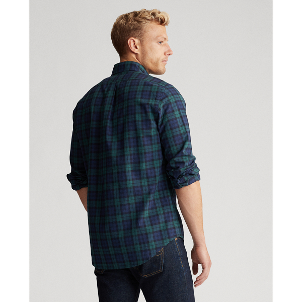 Hunter Green/Navy Mu Classic Fit Oxford Shirt Polo Ralph Lauren 4