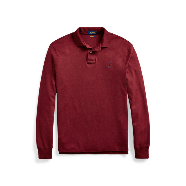 Custom Slim Long-Sleeve Polo Polo Ralph Lauren em 1
