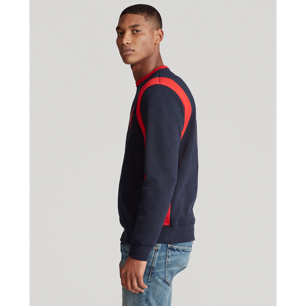 Doppellagiges Grafik-Sweatshirt Polo Ralph Lauren in Piloten-Navy multi 4