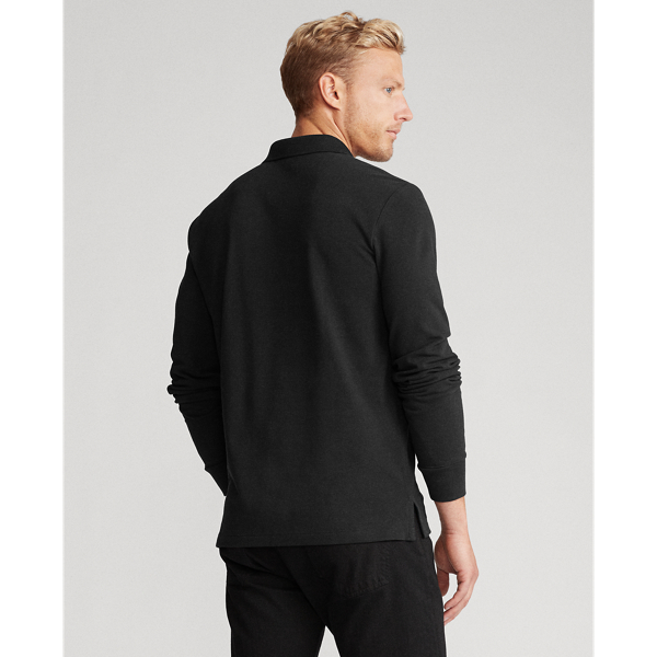 Black Custom Slim Fit Bear Polo Polo Ralph Lauren 4