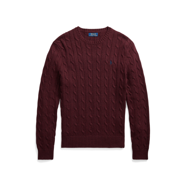 Maglia in cotone a trecce Polo Ralph Lauren in 1