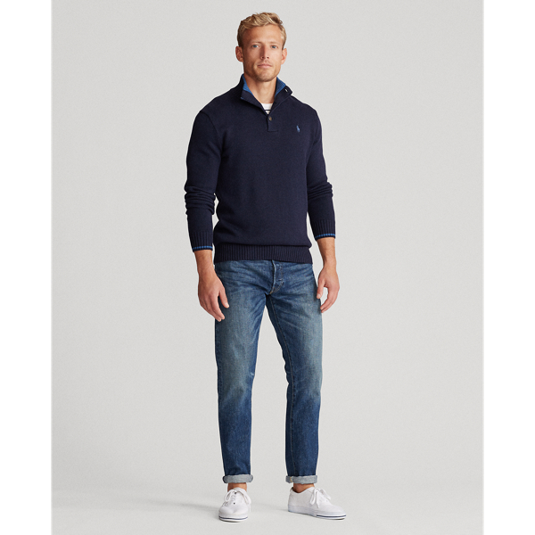 Baumwollpullover mit Halbrollkragen Polo Ralph Lauren in Hunter Navy 3