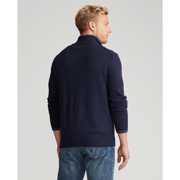 Baumwollpullover mit Halbrollkragen Polo Ralph Lauren in Hunter Navy 4