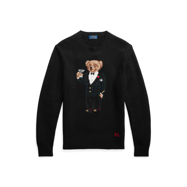 Martini Bear Crewneck Jumper Polo Ralph Lauren 1