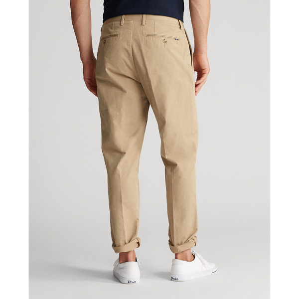 Khaki Hill Stretch Classic Fit Chino Trouser Polo Ralph Lauren 4