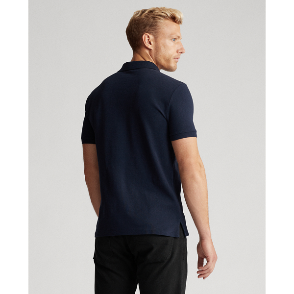 Aviator Navy Custom Slim Fit Bear Polo Polo Ralph Lauren 4