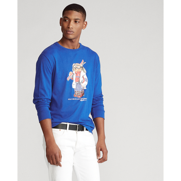 Sapphire Star Classic Fit Ski Bear T-Shirt Polo Ralph Lauren 4