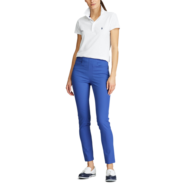 Eyelet Golf Polo Shirt Ralph Lauren Golf em Ceramic White 2