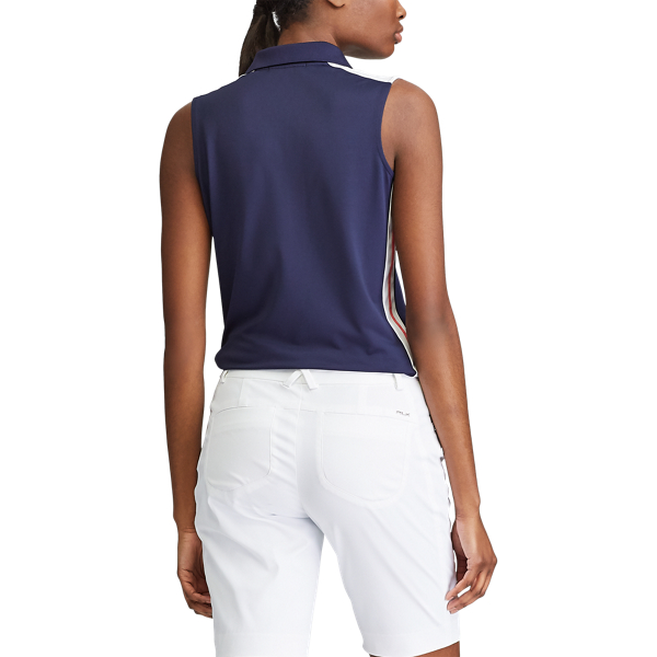 Refined Navy/White Sustainable Golf Polo RLX 4
