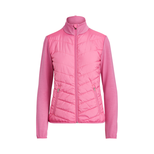 Hybrid-Golfjacke RLX in Urlaubs-Rosé 1