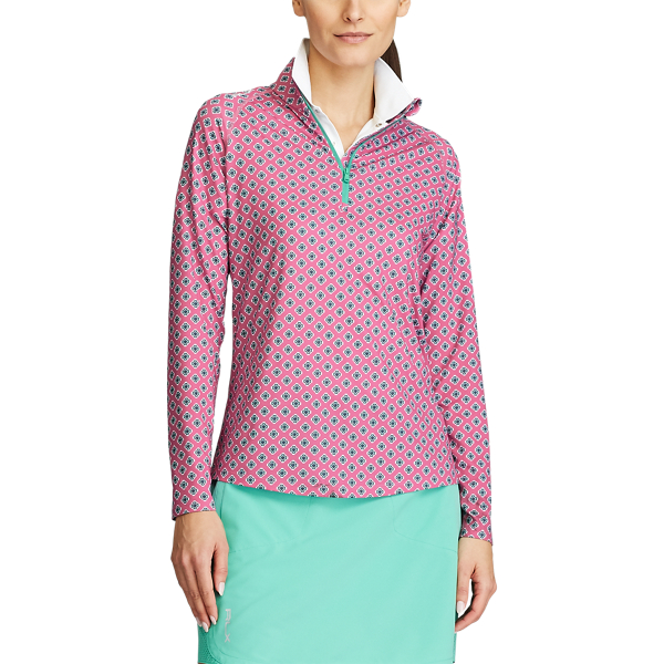 Resort Rose Provencall Sustainable Golf Quarter-Zip RLX Golf 3