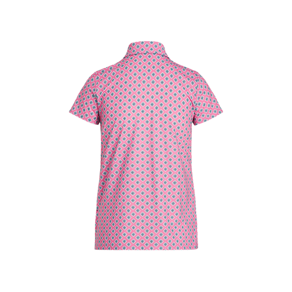 Resort Rose Provencall Sustainable Print Golf Polo RLX 2
