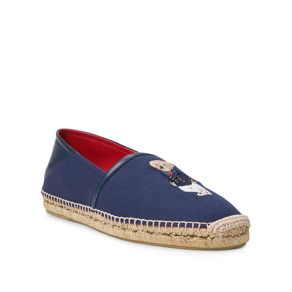 Navy Bowsworth Polo Bear Espadrille Purple Label 2