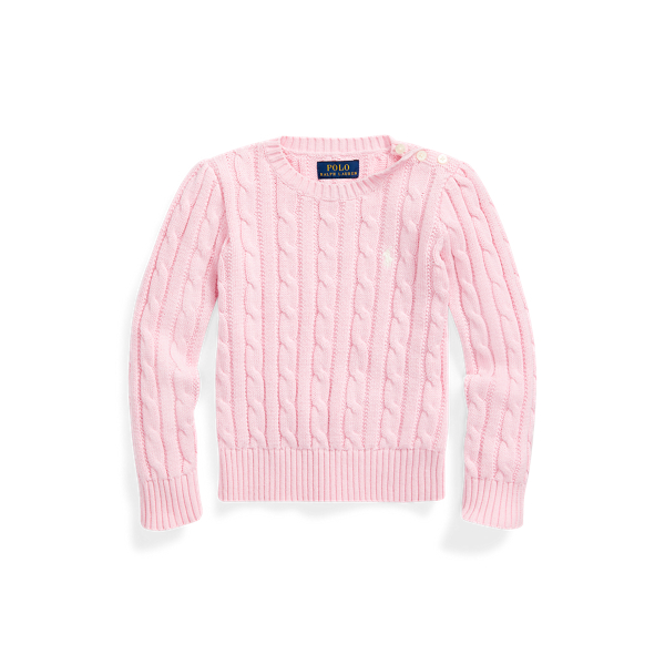 Pull en coton torsad&eacute; Girls 1.5-6.5 Years en 1