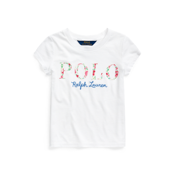 Logo Cotton Jersey Tee Girls 1.5-6.5 Years 1
